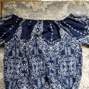 Off the shoulder shirt